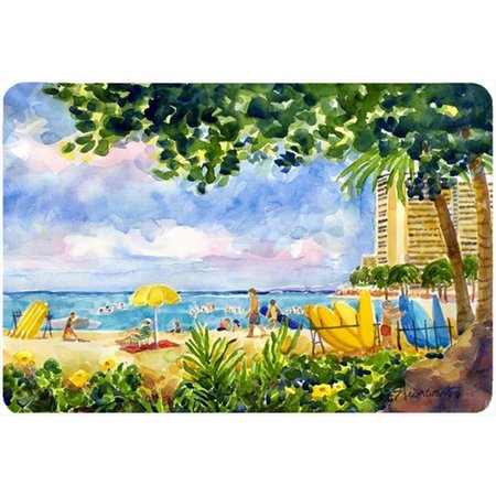 CAROLINES TREASURES Beach Resort View From The Condo Mouse Pad- Hot Pad Or Trivet 6065MP